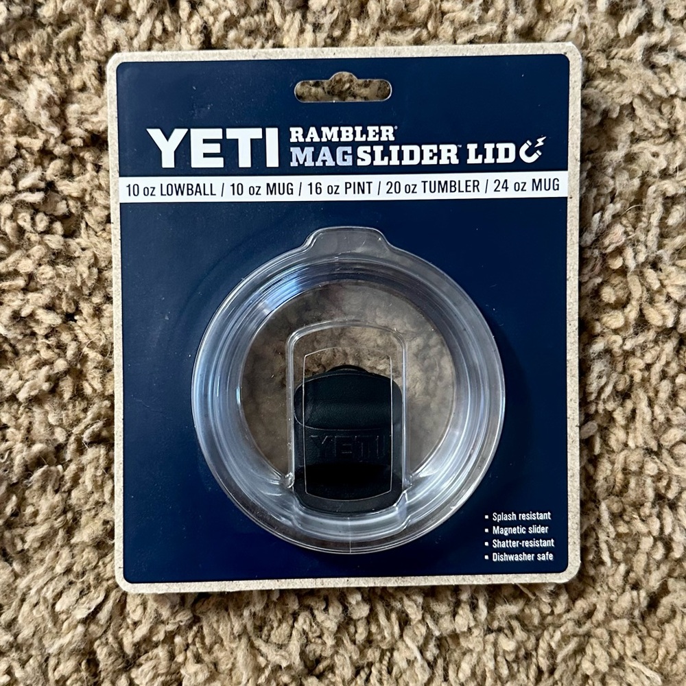YETI Rambler MagSlider Lid with Black Slider